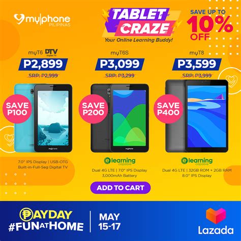 myphone tablet price